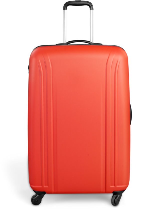 Cutout of a Large Suitcase 