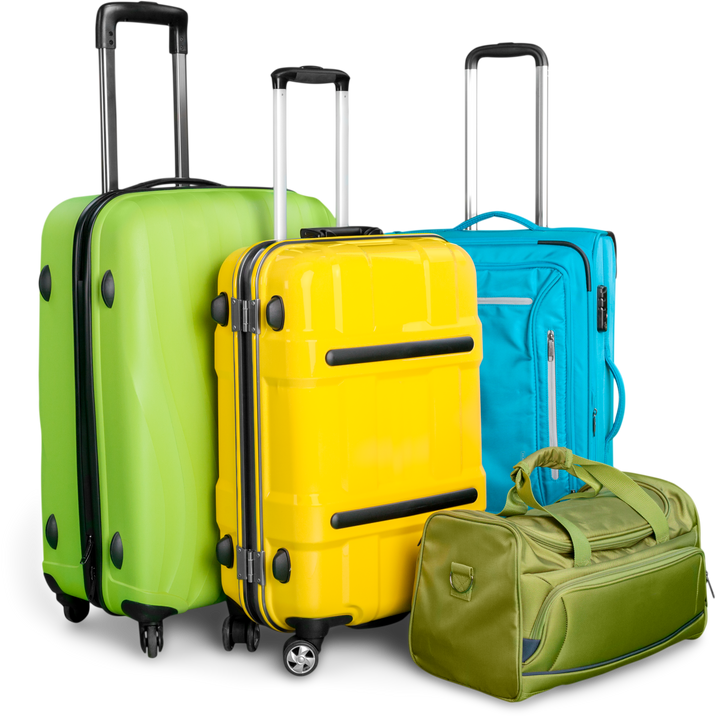 Large Suitcases Rucksacks 