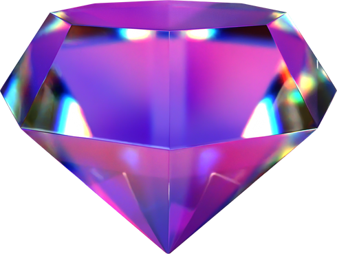 3D Diamond Illustration